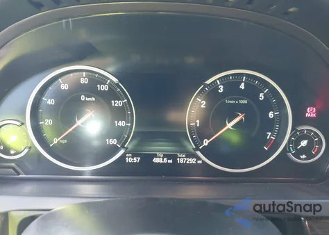 2014 BMW 740 Li из США, поврежденный, VIN WBAYE4C53ED138311